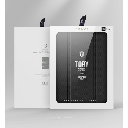 Dėklas Dux Ducis Toby Samsung X200/X205 Tab A8 10.5 2021 juodas