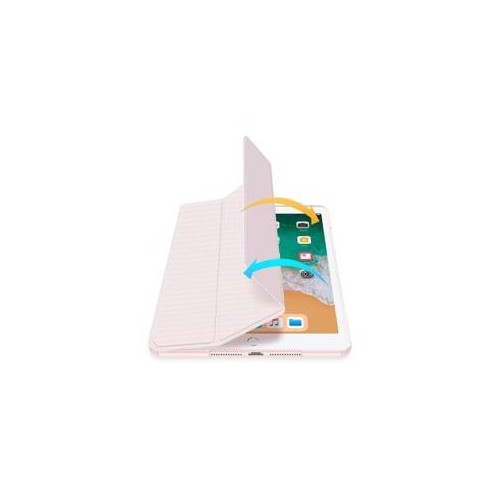 Dėklas Dux Ducis Toby Samsung X210/X215/X216 Tab A9 Plus 11.0 rožinis