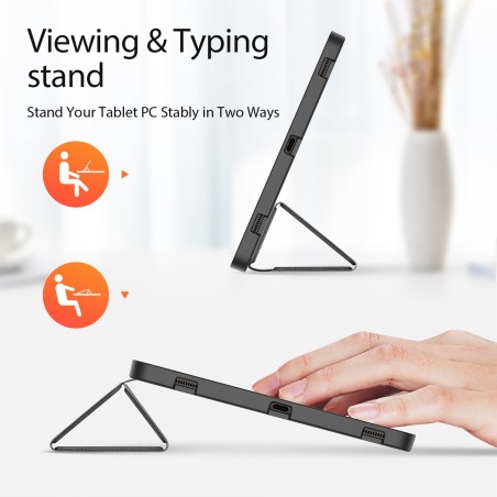 Dėklas Dux Ducis Toby Samsung X820 Tab S10 Plus juodas