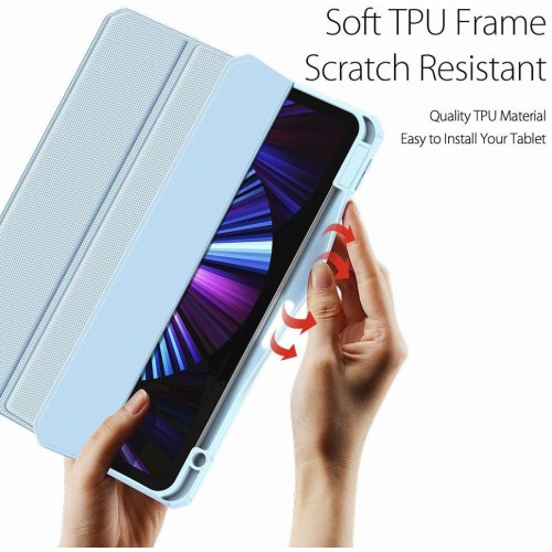 Dėklas Dux Ducis Toby Samsung X910/X916 Tab S9 Ultra mėlynas