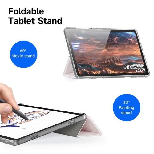 Dėklas Dux Ducis Unid Samsung X210/X215/X216 Tab A9 Plus 11.0 violetinis
