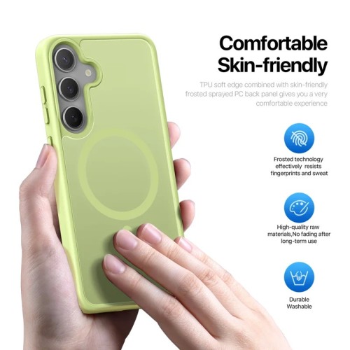 Dėklas Dux Ducis Yind skirtas Samsung S936 S25+ žalias