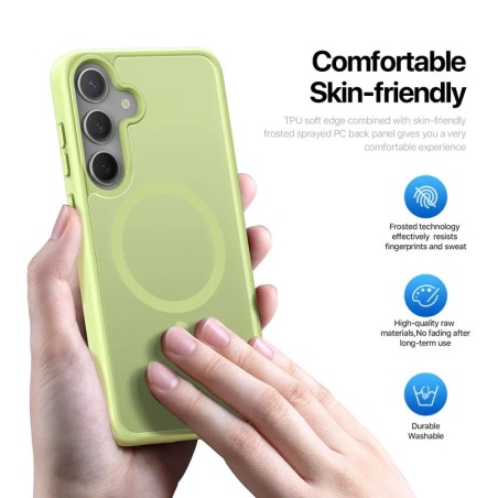Dėklas Dux Ducis Yind skirtas Samsung S936 S25+ žalias