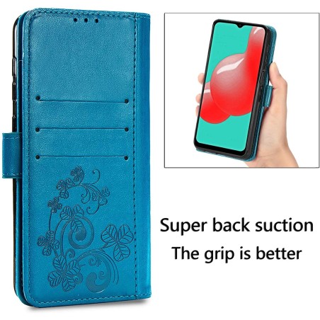 Dėklas Flower Book Samsung A546 A54 5G mėlynas
