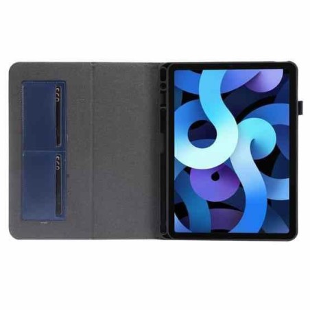 Dėklas Folding Leather Lenovo Tab M10 5G 10.6 TB360ZU tamsiai mėlynas