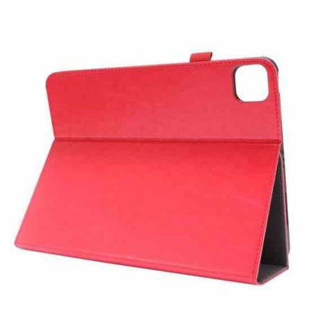 Dėklas Folding Leather Nokia T21 raudonas