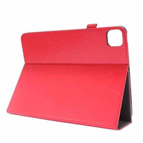 Dėklas Folding Leather Samsung X110/X115 Tab A9 8.7 raudonas