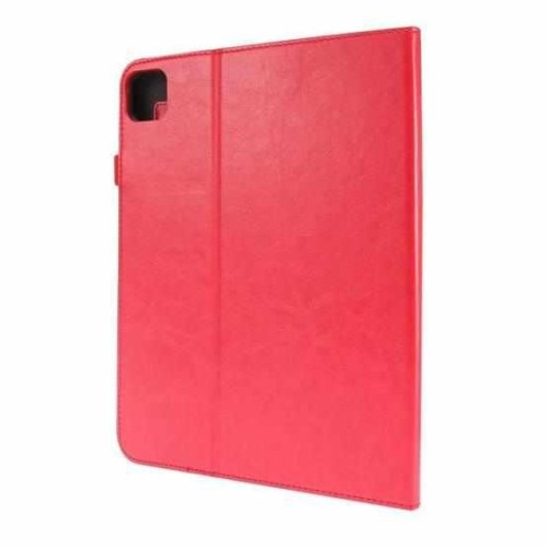 Dėklas Folding Leather Samsung X200/X205 Tab A8 10.5 2021 raudonas