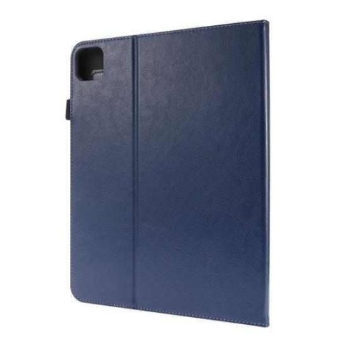 Dėklas Folding Leather Samsung X200/X205 Tab A8 10.5 2021 tamsiai mėlynas