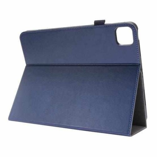 Dėklas Folding Leather Samsung X200/X205 Tab A8 10.5 2021 tamsiai mėlynas
