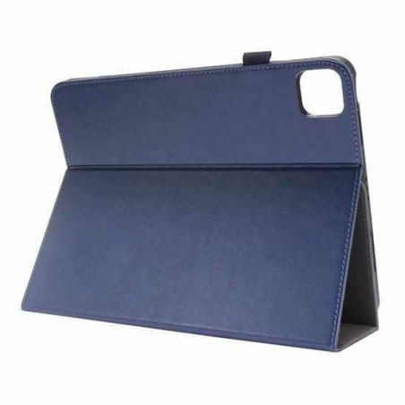 Dėklas Folding Leather Samsung X200/X205 Tab A8 10.5 2021 tamsiai mėlynas