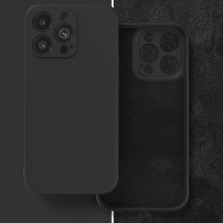 Dėklas Liquid Silicone 1.5mm Apple iPhone 15 juodas