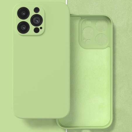 Dėklas Liquid Silicone 1.5mm Xiaomi Redmi 14C/Redmi A4/Poco C75 mėtinis