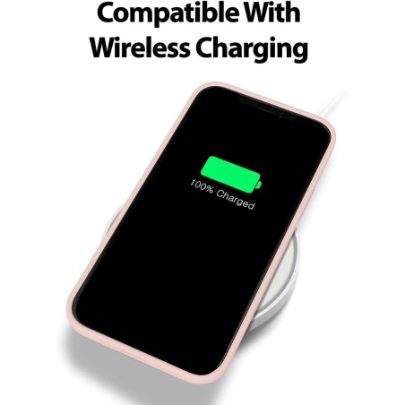 Dėklas Mercury Silicone Case Apple iPhone 15 rožinio smėlio