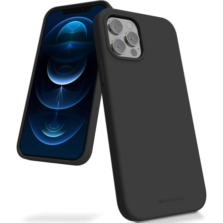 Dėklas Mercury Silicone Case Samsung A356 A35 5G juodas