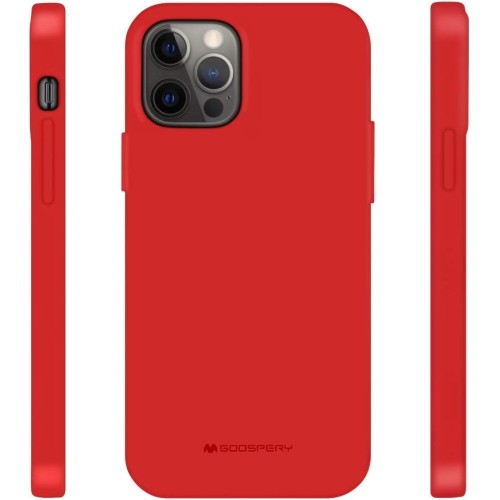 Dėklas Mercury Soft Jelly Case Apple iPhone 15 Pro Max raudonas