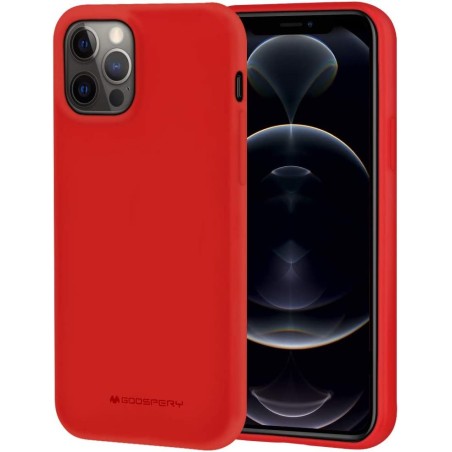 Dėklas Mercury Soft Jelly Case Samsung A725 A72 raudonas