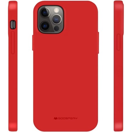 Dėklas Mercury Soft Jelly Case Samsung S721 S24 FE raudonas