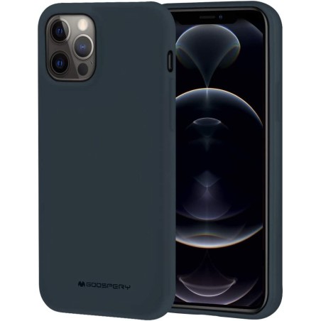 Dėklas Mercury Soft Jelly Case Samsung S916 S23 Plus 5G tamsiai mėlynas