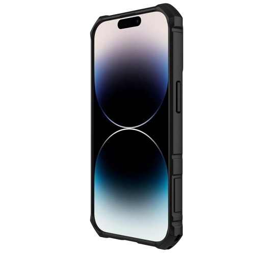 Dėklas Nillkin CamShield Armor Pro Apple iPhone 14 Pro žalias