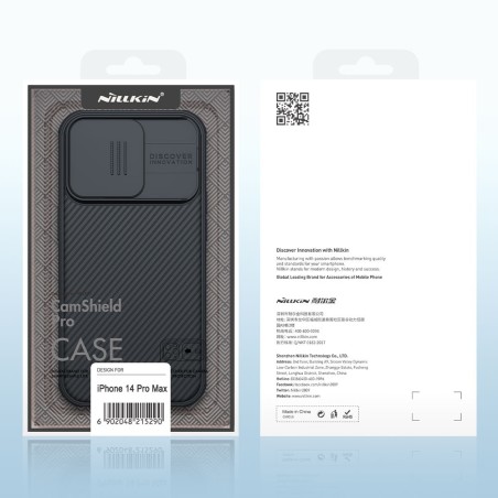 Dėklas Nillkin CamShield Pro Samsung S711 S23 FE mėlynas