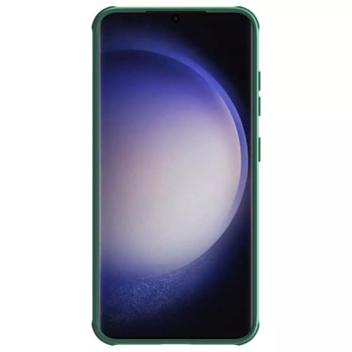 Dėklas Nillkin CamShield Pro Samsung S926 S24 Plus žalias