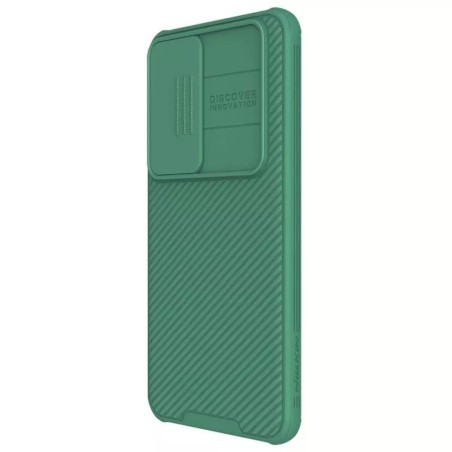 Dėklas Nillkin CamShield Pro Samsung S926 S24 Plus žalias