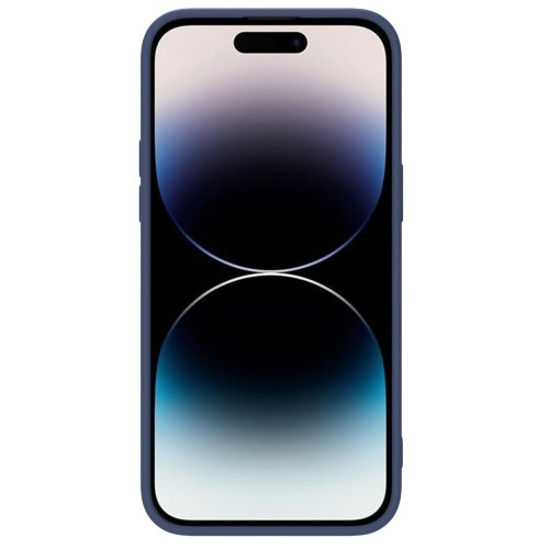 Dėklas Nillkin CamShield Silky Magnetic Silicone Apple iPhone 14 Plus tamsiai mėlynas