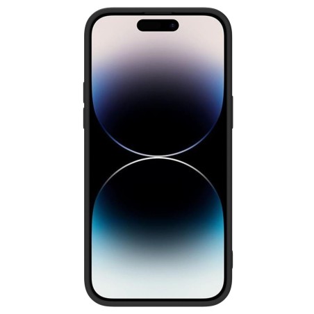 Dėklas Nillkin CamShield Silky Silicone Apple iPhone 15 Plus juodas