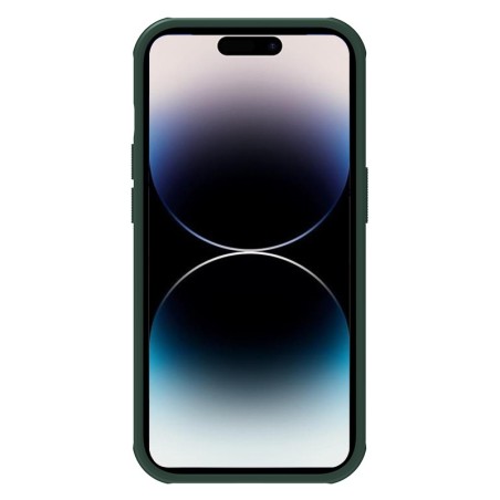 Dėklas Nillkin Super Frosted Shield Pro Apple iPhone 15 Plus žalias