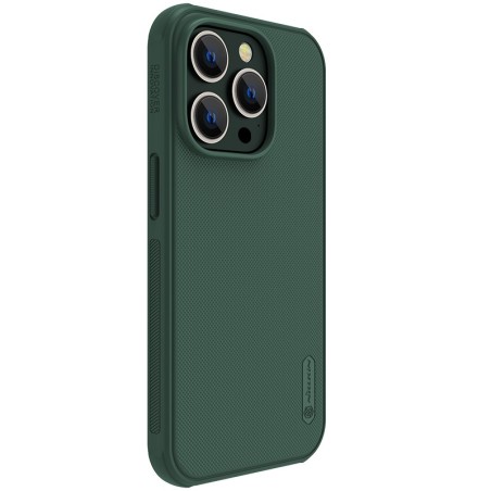 Dėklas Nillkin Super Frosted Shield Pro Apple iPhone 15 Plus žalias