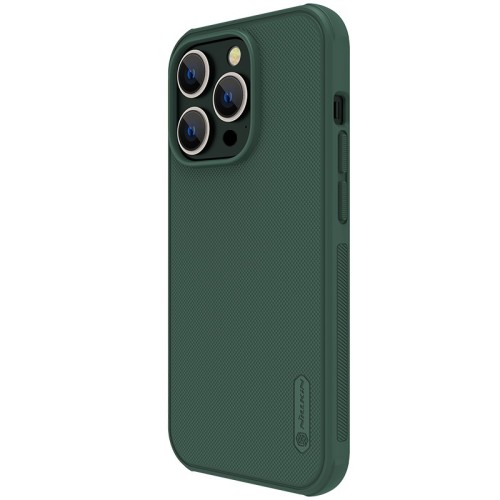 Dėklas Nillkin Super Frosted Shield Pro Apple iPhone 15 Plus žalias