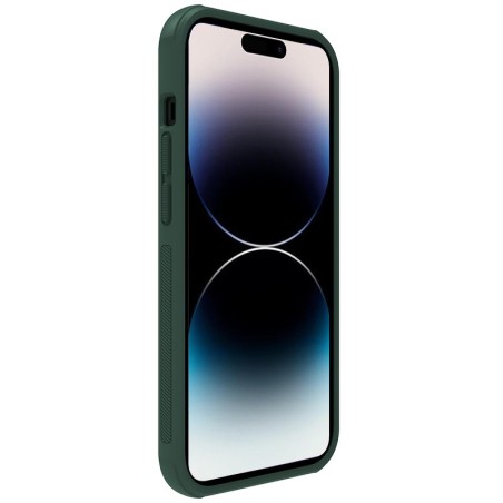 Dėklas Nillkin Super Frosted Shield Pro Apple iPhone 15 Plus žalias