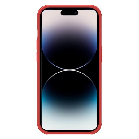 Dėklas Nillkin Super Frosted Shield Pro Samsung S916 S23 Plus 5G raudonas