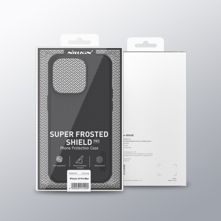 Dėklas Nillkin Super Frosted Shield Pro Samsung S916 S23 Plus 5G raudonas