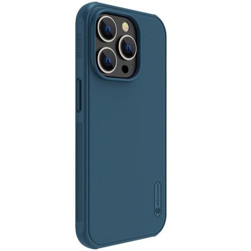 Dėklas Nillkin Super Frosted Shield Pro Xiaomi 13 Lite mėlynas