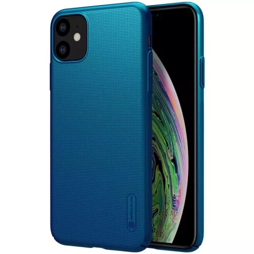 Dėklas Nillkin Super Frosted Shield Samsung A145 A14 4G mėlynas