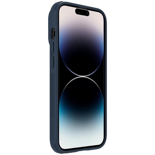 Dėklas Nillkin Textured Case S Apple iPhone 14 Plus mėlynas