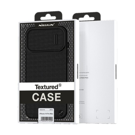 Dėklas Nillkin Textured Case S Apple iPhone 14 Pro Max juodas