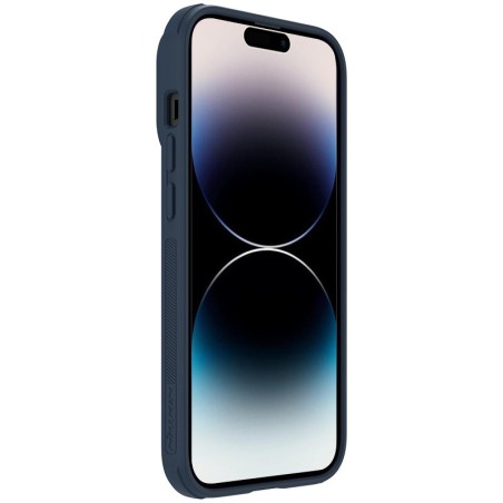 Dėklas Nillkin Textured Case S Apple iPhone 14 Pro mėlynas