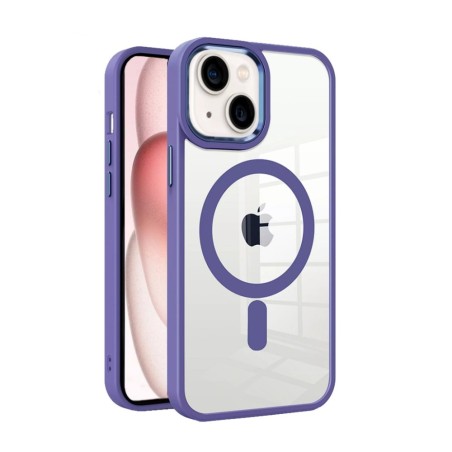 Dėklas Premium Mag Cover Apple iPhone 12 Pro violetinis
