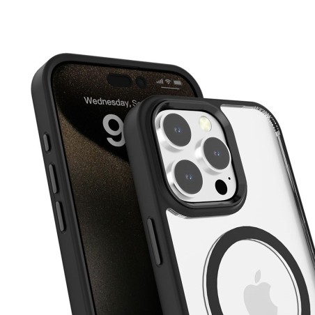 Dėklas Premium Mag Cover Apple iPhone 14 Plus juodas