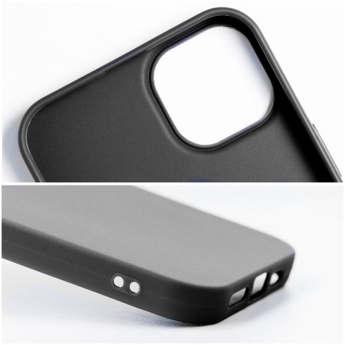 Dėklas Rubber TPU Samsung A356 A35 5G juodas