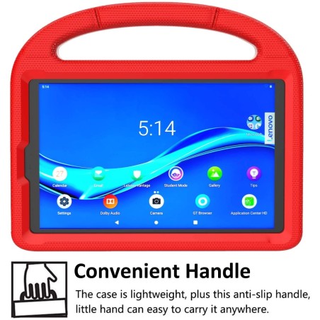 Dėklas Shockproof Kids Lenovo Tab M10 Plus 3rd Gen TB125FU/TB128FU/TB128XU 10.6 raudonas