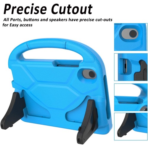 Dėklas Shockproof Kids Samsung X200/X205 Tab A8 10.5 2021 tamsiai mėlynas