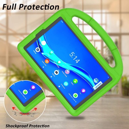 Dėklas Shockproof Kids Samsung X200/X205 Tab A8 10.5 2021 žalias