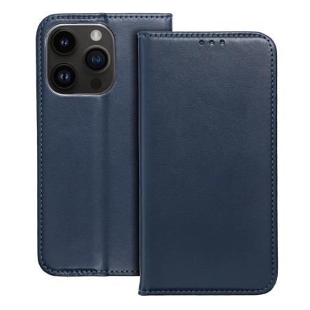 Dėklas Smart Magnetic Samsung A566 A56 5G tamsiai mėlynas