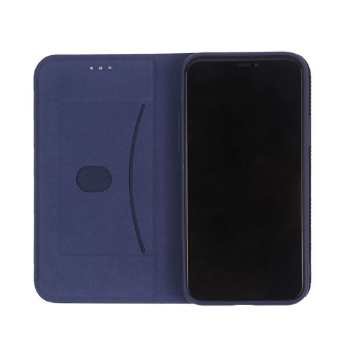 Dėklas Smart Senso skirtas Xiaomi Redmi Note 14 Pro+ 5G tamsiai mėlynas