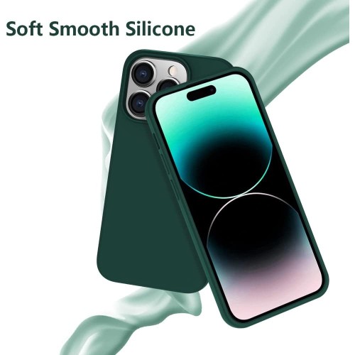 Dėklas X-Level Dynamic Apple iPhone 15 Pro Max tamsiai žalias