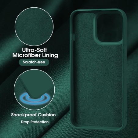 Dėklas X-Level Dynamic Apple iPhone X/XS tamsiai žalias